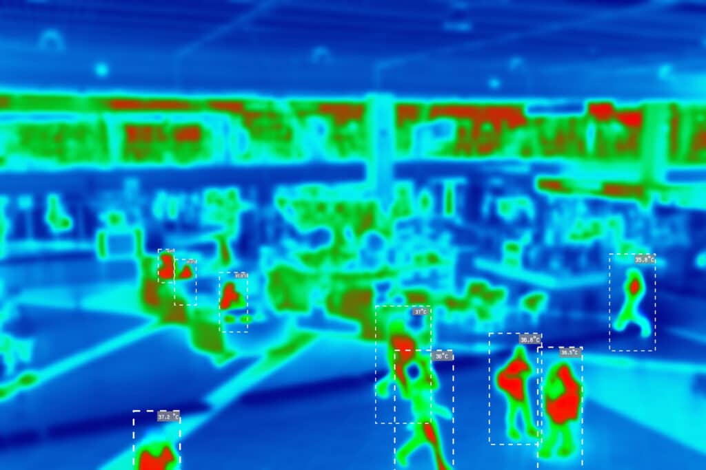 Vidéosurveillance algorithmique VSA - caméra thermique